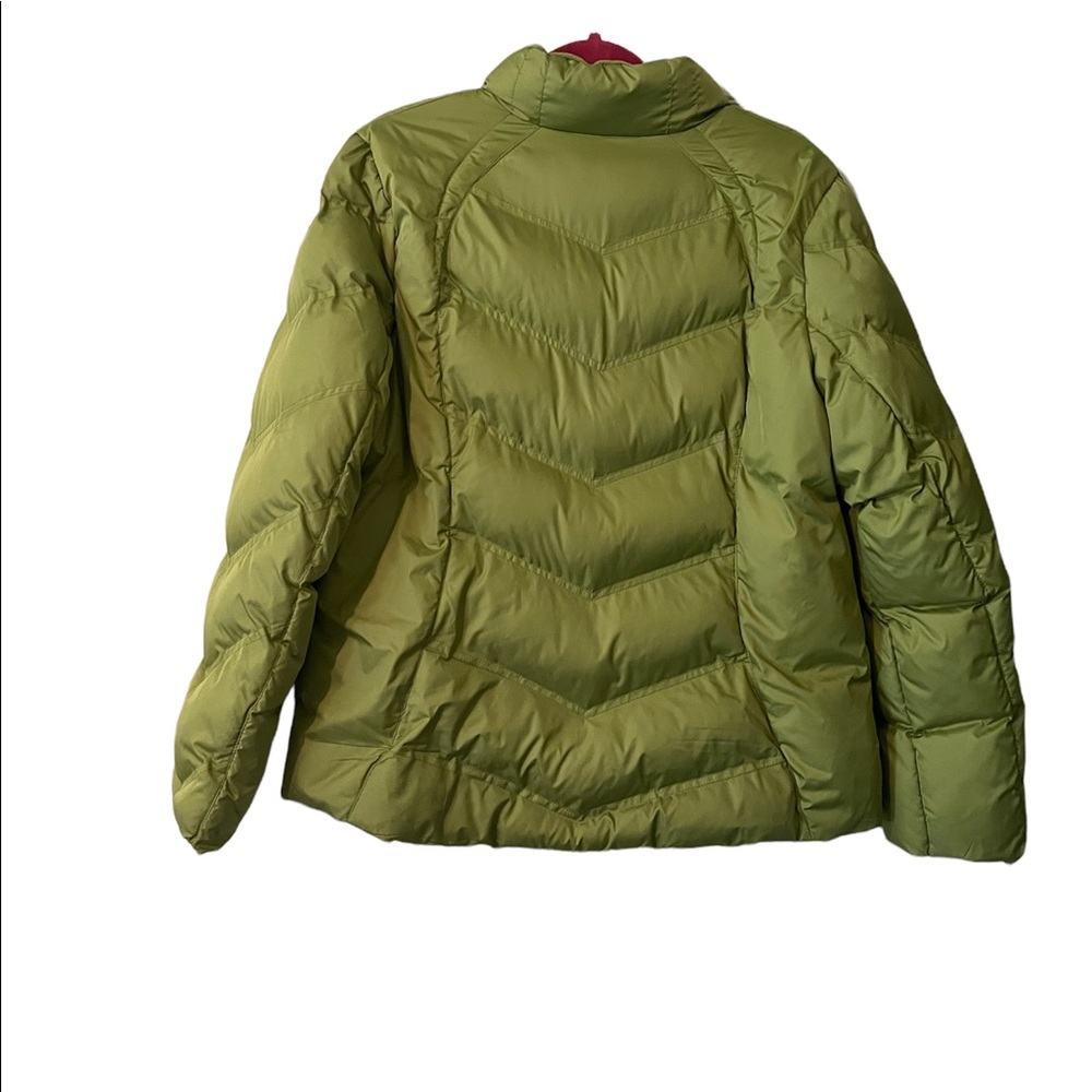 Athletic Works,  Green Citrine, Long Sleeve Zip Front Jacket, Size L - Picture 3 of 4